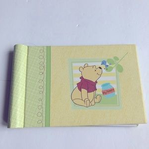 3/$15 Disney Photo Album Winnie Pooh Fits 4x6”